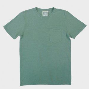 NWT JUNGMAVEN BAJA POCKET TEE - Clay Green XS (mens)